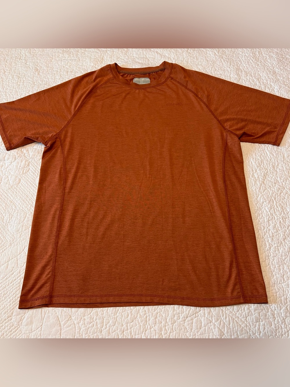 eddie bauer swim shirt stretch mens XL
Set of two one auburn & olive see pics
